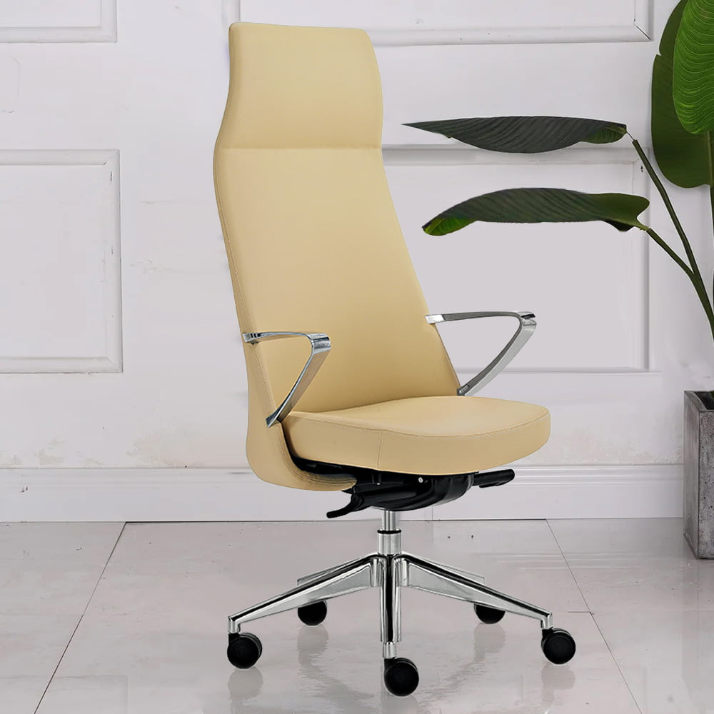 Luxury CEO office chair with wheels