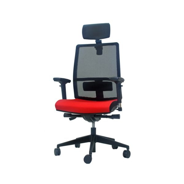 Stay comfortable during long hours at the desk with our office chair on wheels, offering adjustable features and ample cushioning.
