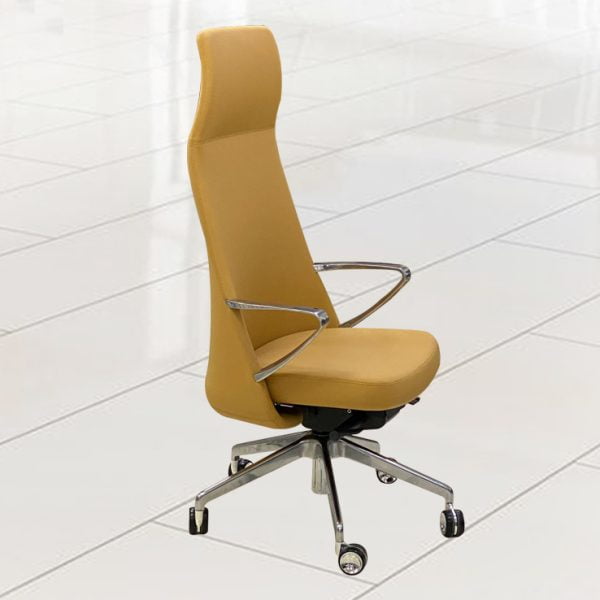 The premium leather material of these chairs ensures both comfort and durability, making them a wise investment for any business