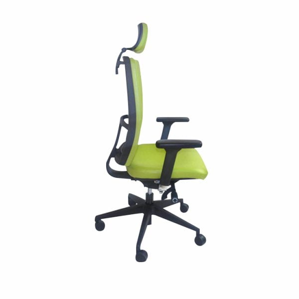 Upgrade your workspace with our modern office chair on wheels, featuring a sleek design and reliable functionality.