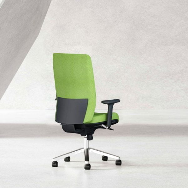 A versatile and mobile office chair perfect for dynamic work environments.