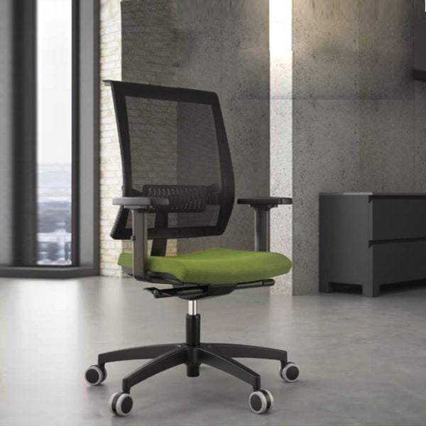 High-quality office chair with smooth-rolling wheels for easy mobility around your workspace.