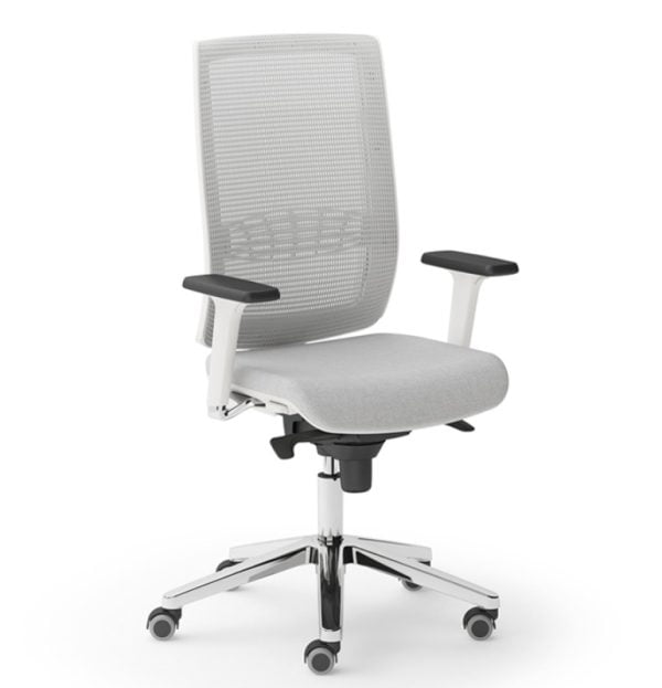 comfortable and stylish seating experience with our breathable mesh back office chair. The mesh fabric allows for ventilation, keeping you cool and dry throughout the day