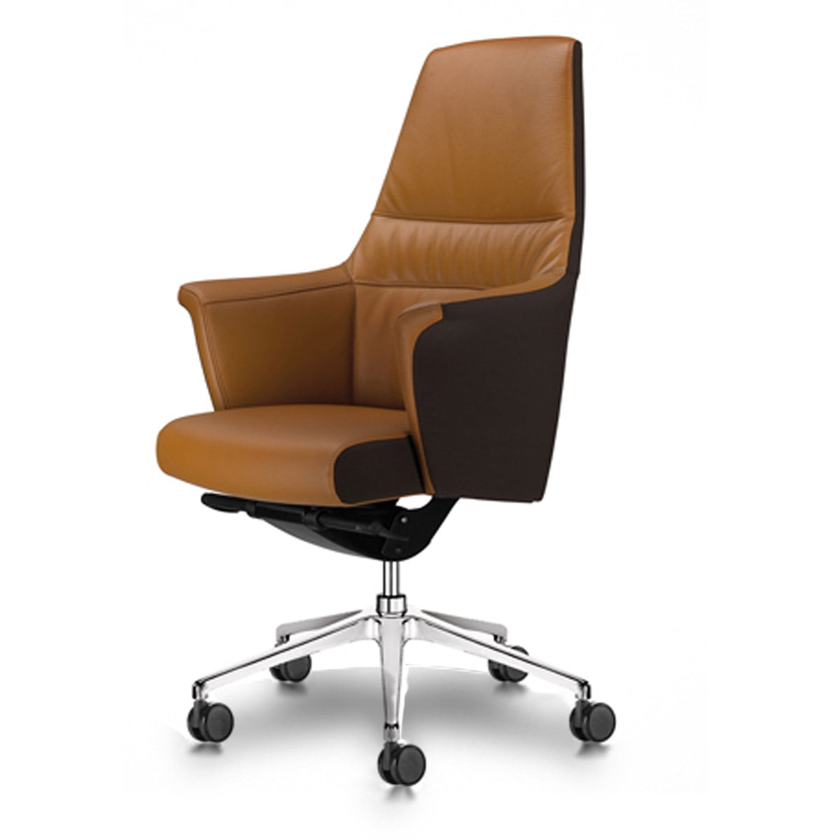 2 leathers chair for an office meeting room