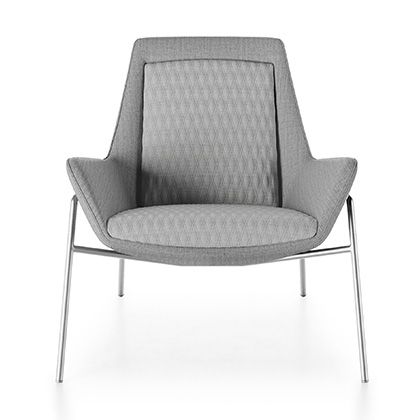 A centerpiece of comfort, our lounge chair transforms your space.