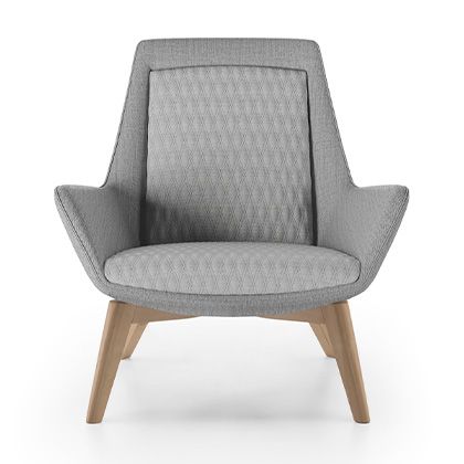 A harmonious blend of form and function, our lounge chair is a gem.