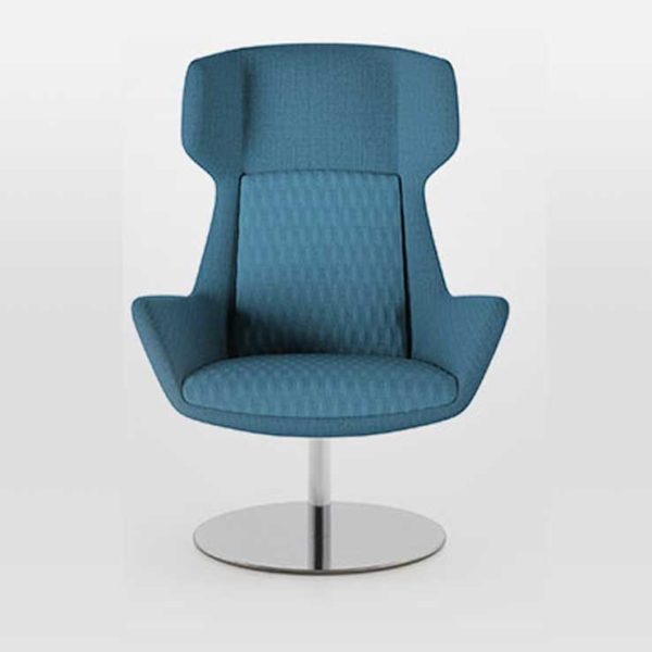 A lounge chair that cradles you in comfort, offering a haven of relaxation.