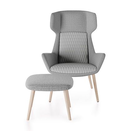 A modern masterpiece, this chair elevates your interior design.