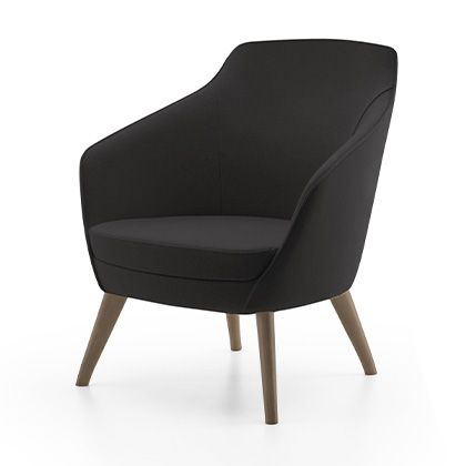 Add a touch of modern flair to your space with our armchair, offering both style and coziness.