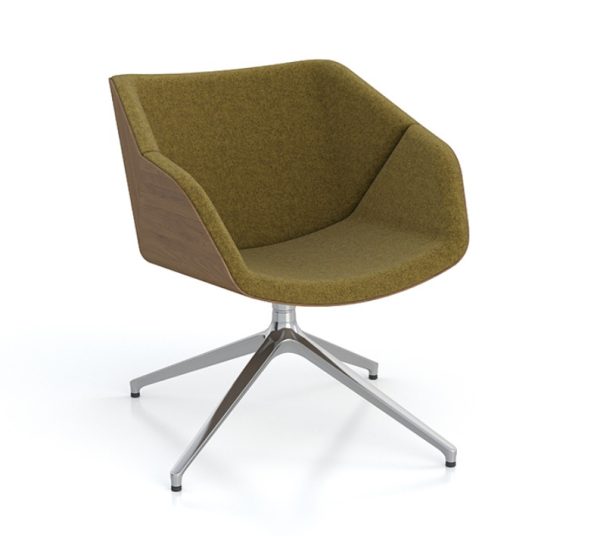 An angular masterpiece, this chair is a testament to modern design ingenuity.
