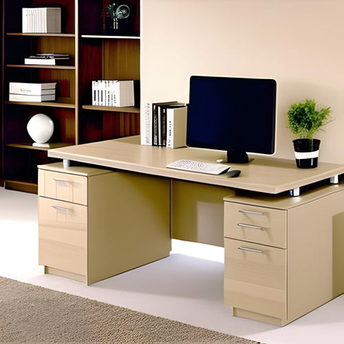 Big office desk with drawers