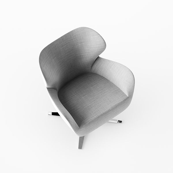 Elevate your living space with the sculptural allure and comfort of our egg-shaped lounge chair.