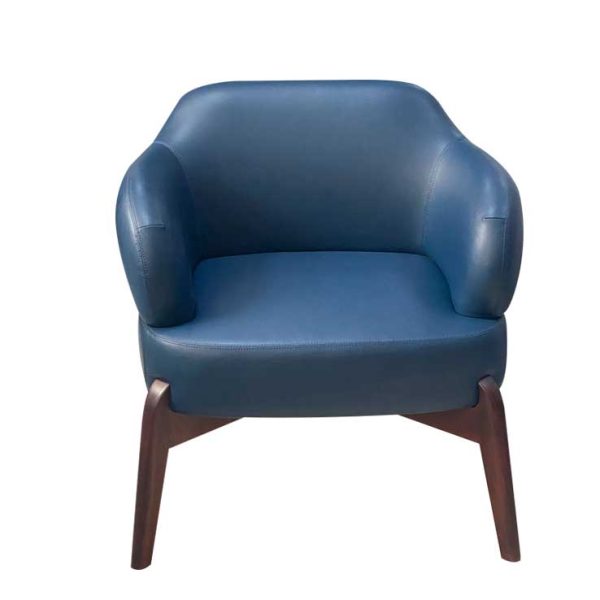 Embrace a new level of comfort and style with our designer armchair, supported by sleek, modern legs.