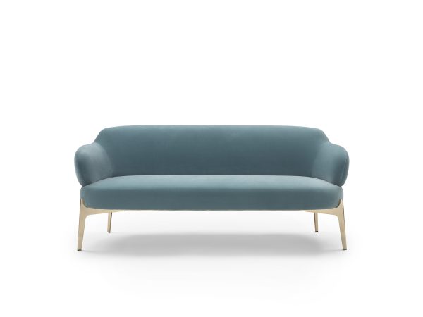 Embrace modern luxury with our designer armchair, where sleek legs meet exquisite design.