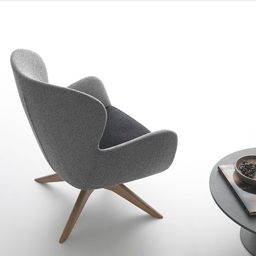 Enjoy a harmonious fusion of aesthetics and relaxation in our egg-shaped lounge chair.