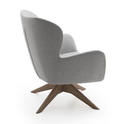Infuse your room with a touch of elegance and comfort through our egg-shaped lounge chair.