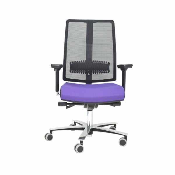 Innovative and ergonomic design office chair on wheels, promoting productivity and focus.
