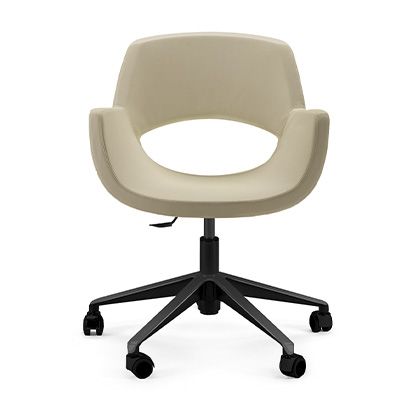 Round-shaped office meeting chair