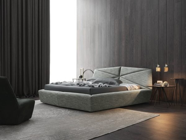 Master bedroom interior design with Origami Dream bed
