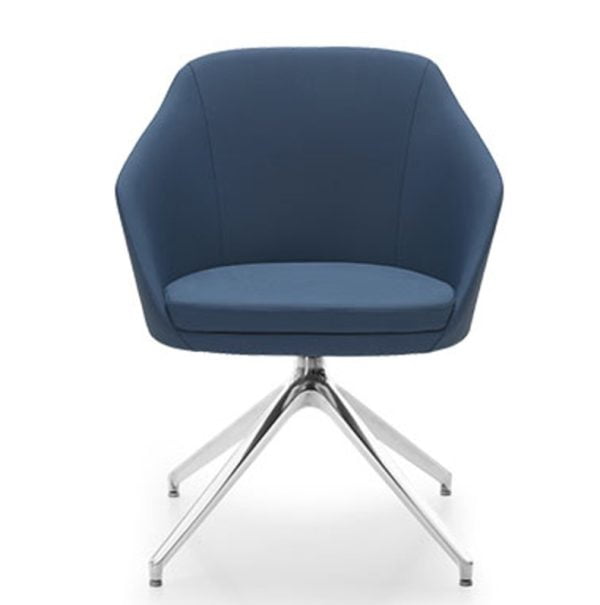Minimalist office chair with simple and understated appearance