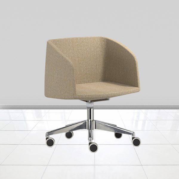 compact meeting chair on wheels