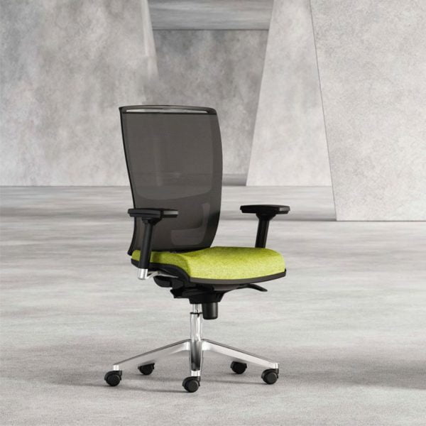 Premium quality office chair with sturdy wheels for effortless movement.