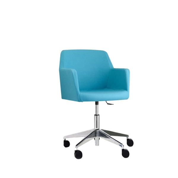 Simple task office chair with basic support