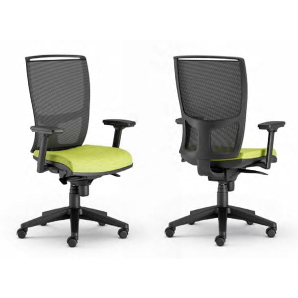Sleek and modern office chair on wheels to elevate your workspace.