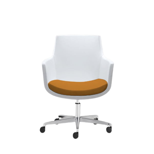 Student office chair with compact and simple design