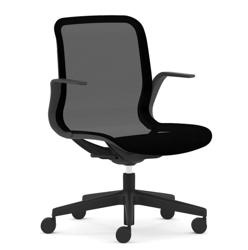 Tall drafting office chair with adjustable height and footrest