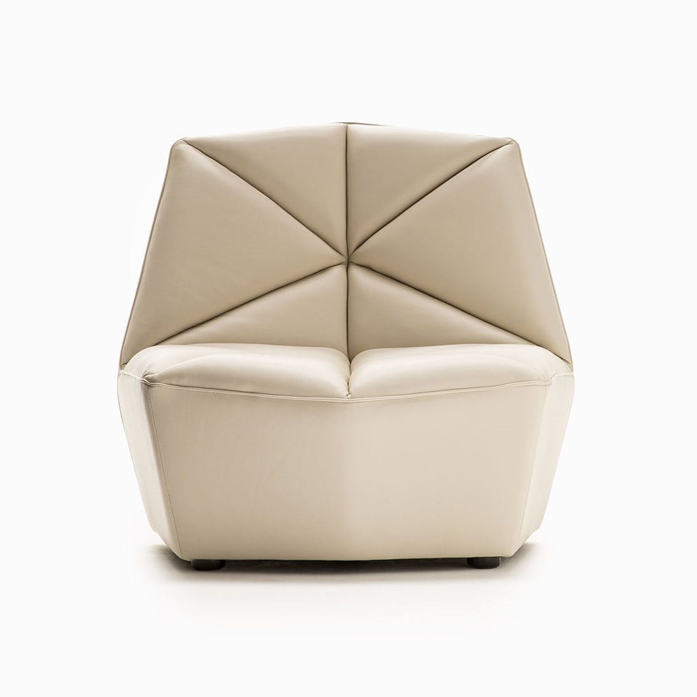 Upholstered Designer armchair