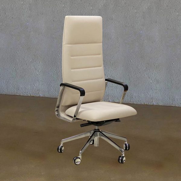 White meeting room chair
