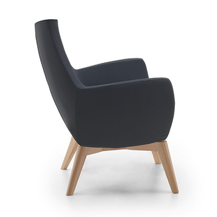 armchair, a piece that seamlessly integrates into any interior.