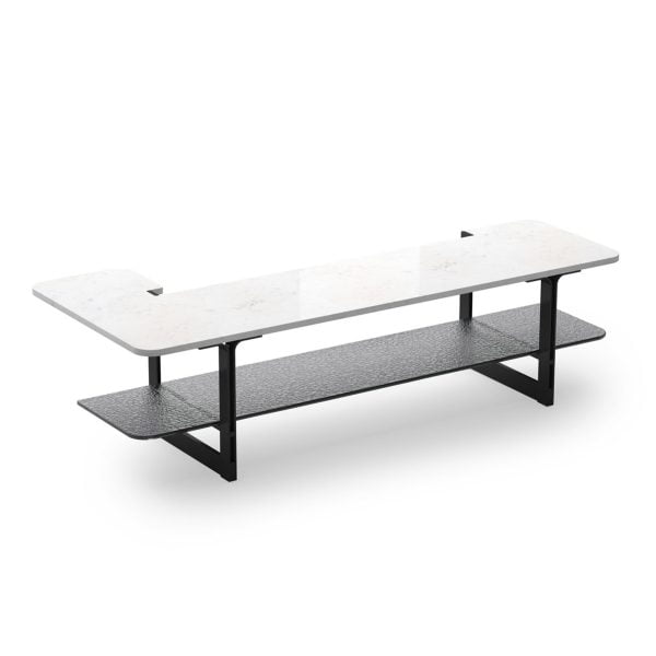 long coffee table console