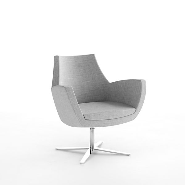 lounge armchair, an exquisite piece designed for comfort aficionados.