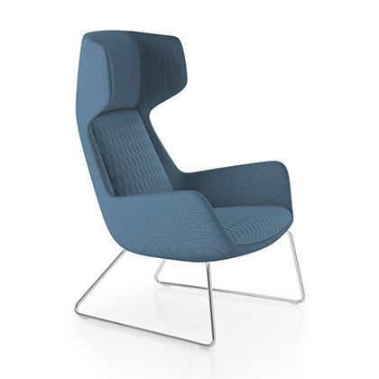 lounge chair invites you to unwind.
