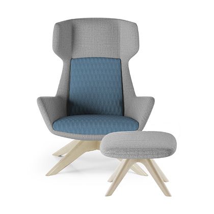 lounge chair redefines comfort.