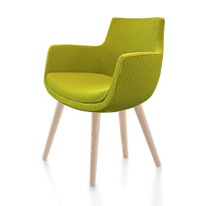 modern design in your living area with our rounded armchair, exuding both comfort and style.
