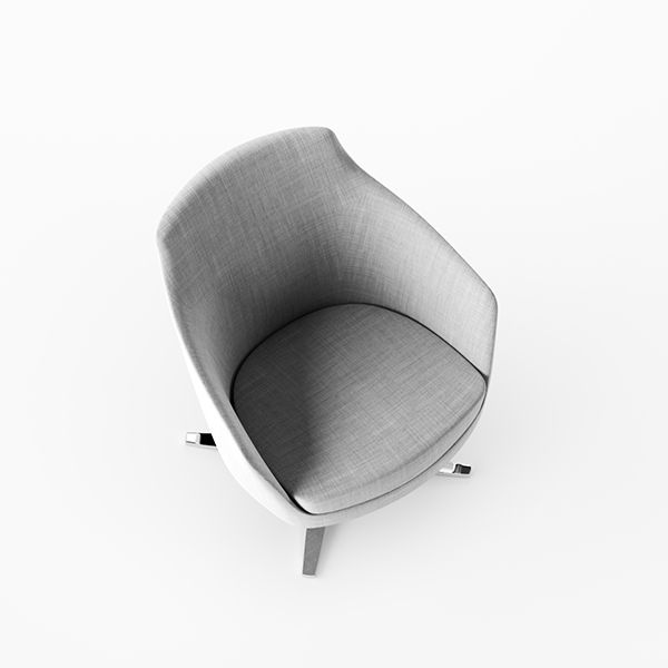 modern luxury armchair, an embodiment of relaxation.