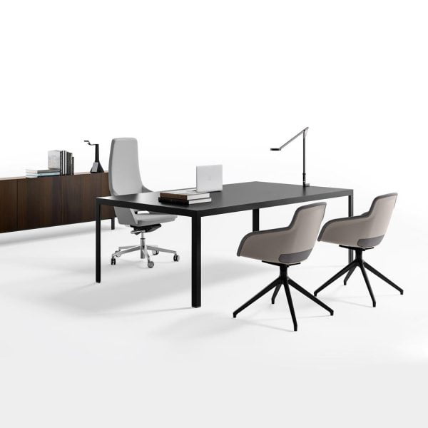 Embrace the sleek and contemporary design of our Executive office desk, designed to enhance productivity and inspire creativity