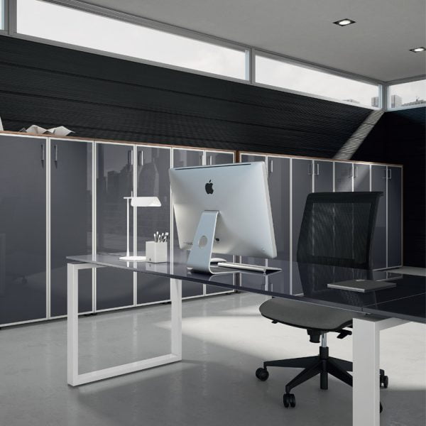 Modern stylish office desk