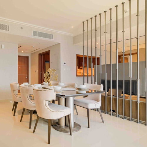 Apartment furnishing in Dubai