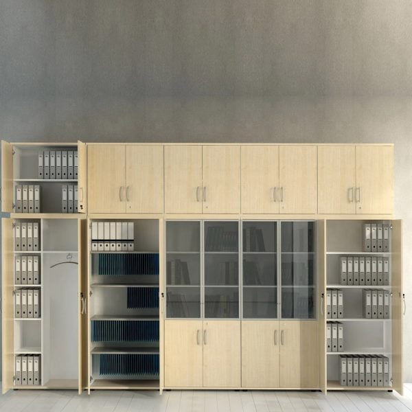 Cabinets for storage office documents and things