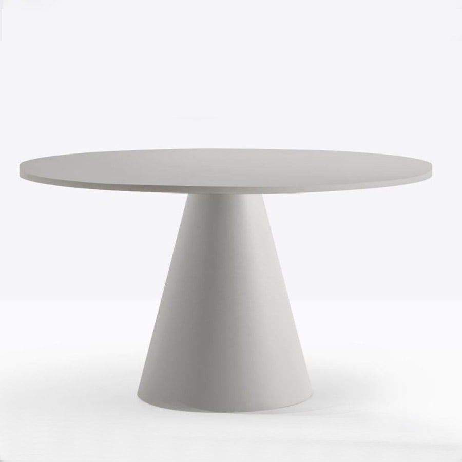 Round simple meeting table