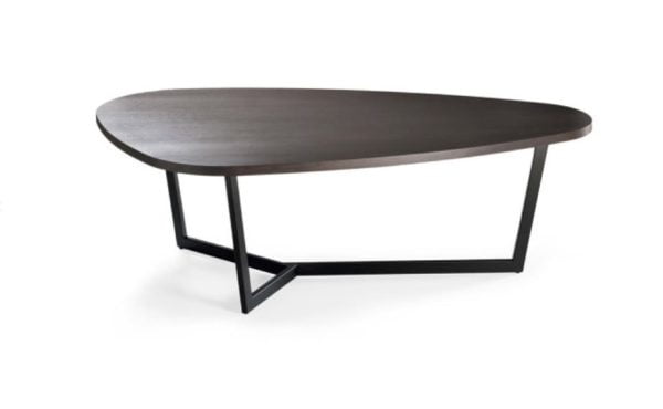 Triangle with curved corners coffee table