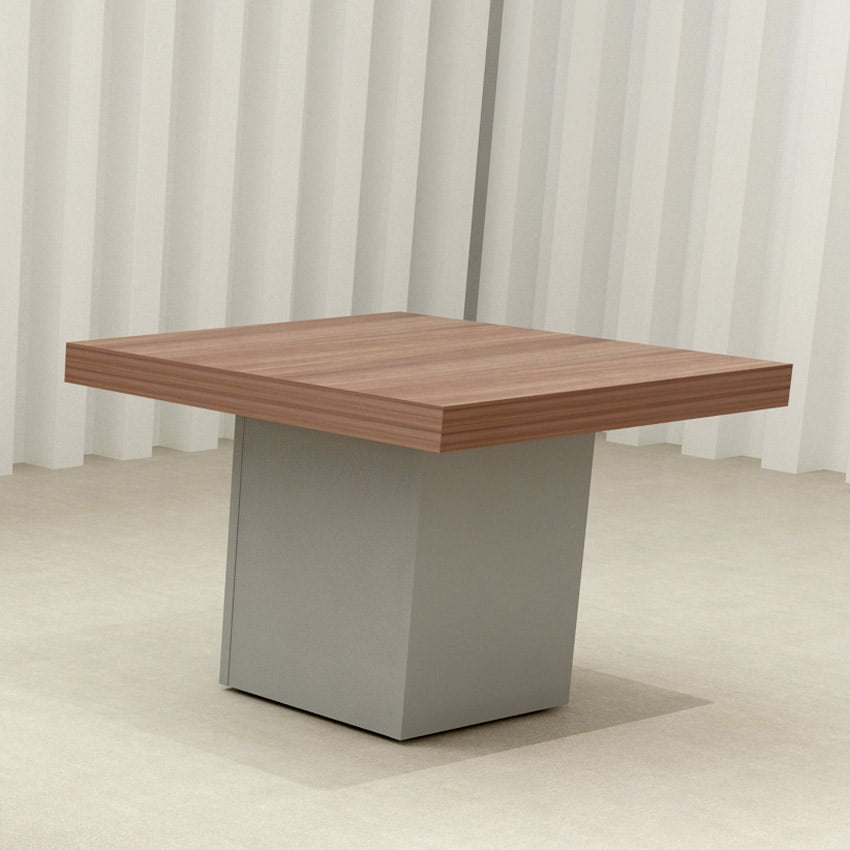 square shaped custom made coffee table