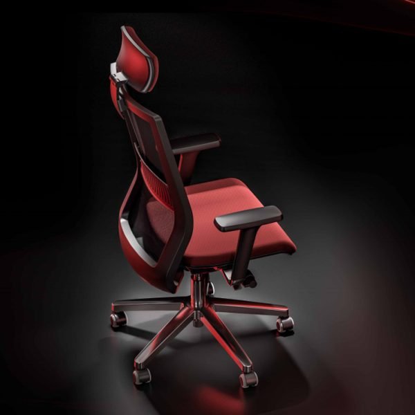 Discover the perfect balance of comfort and functionality with our office chair equipped with reliable wheels.