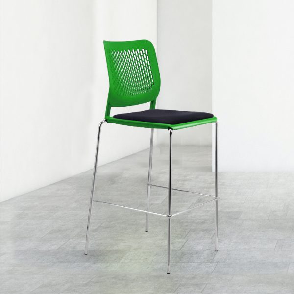 Green bar stool