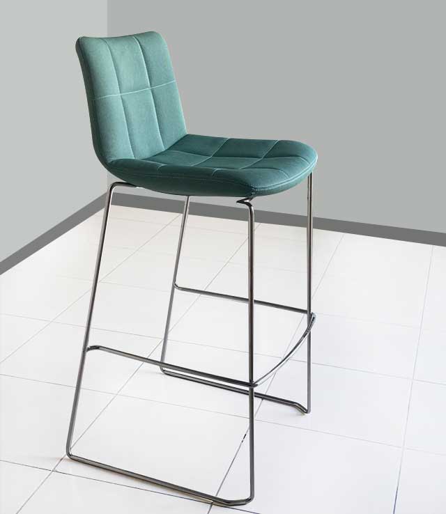 Nice bar stool with upholstery seat