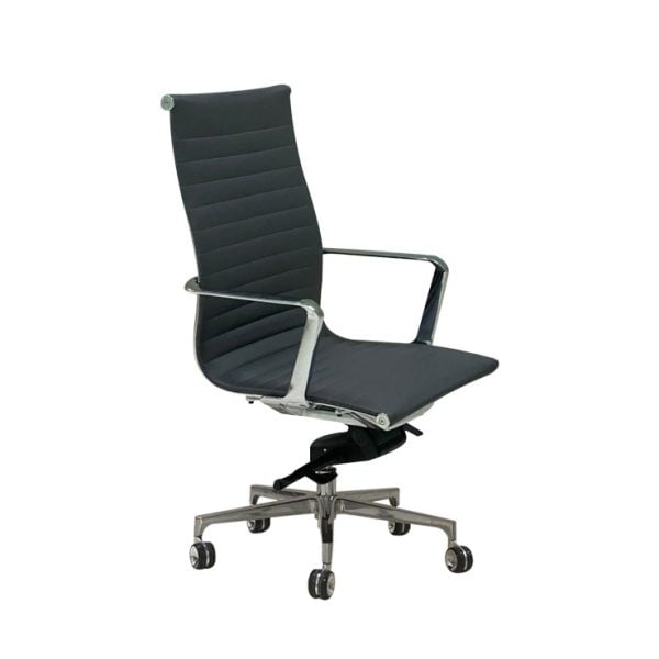 Professional meeting room chair with caster wheels, perfect for enhancing productivity in group discussions.